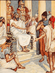 Os sete sábios da Grécia ensinam finanças para você - Sólon de Atenas - parte IV 1 solon 1105332 public domain min
