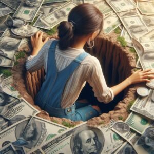 Buracos financeiros 1 Financial Hole Gerado com IA Bing