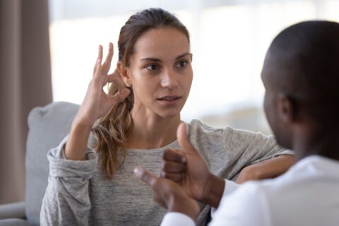 Intérpretes de Libras