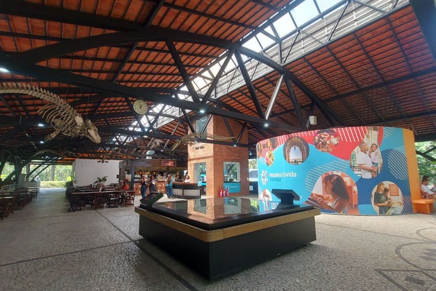 Visita gratuita ao Museu da Vida Fiocruz em Rio de Janeiro.
